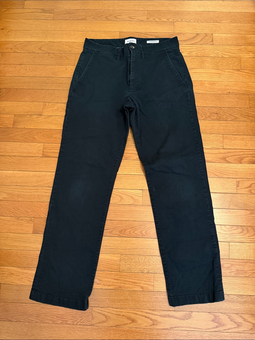 Goodfellow & Co Black Men's Chino Pants - Straight Fit